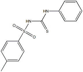 [(anilinocarbothioyl)amino](4-methylphenyl)dioxo-lambda~6~-sulfane Struktur