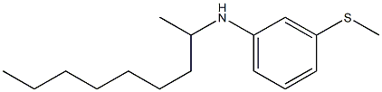 3-(methylsulfanyl)-N-(nonan-2-yl)aniline Struktur