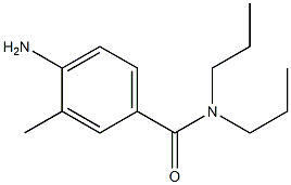 4-amino-3-methyl-N,N-dipropylbenzamide Struktur