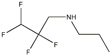 propyl(2,2,3,3-tetrafluoropropyl)amine Struktur