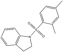 1-[(2,4-dimethylphenyl)sulfonyl]indoline Struktur