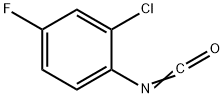 2-CHLORO-4-FLUOROPHENYL ISOCYANATE Struktur