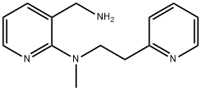 3-(aminomethyl)-N-methyl-N-[2-(pyridin-2-yl)ethyl]pyridin-2-amine Struktur