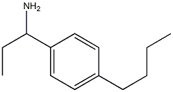 1-(4-butylphenyl)propan-1-amine Struktur