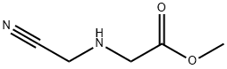 methyl 2-[(cyanomethyl)amino]acetate Struktur