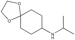 N-(propan-2-yl)-1,4-dioxaspiro[4.5]decan-8-amine Struktur