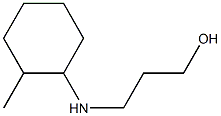 3-[(2-methylcyclohexyl)amino]propan-1-ol Struktur