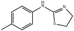 N-(4-methylphenyl)-4,5-dihydro-1,3-thiazol-2-amine Struktur