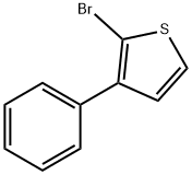 2-Bromo-3-phenylthiophene Struktur