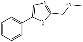 methyl[(4-phenyl-1H-imidazol-2-yl)methyl]amine Struktur