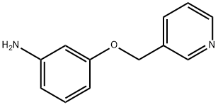 3-(pyridin-3-ylmethoxy)aniline Struktur