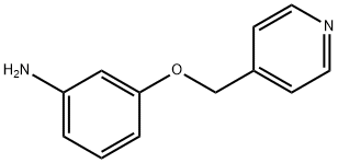 3-(pyridin-4-ylmethoxy)aniline Struktur