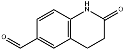 2-Oxo-1,2,3,4-tetrahydro-quinoline-6-carbaldehyde Struktur