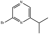 2-Bromo-6-(iso-propyl)pyrazine Struktur