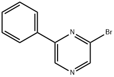 2-Bromo-6-phenylpyrazine Struktur