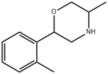 5-methyl-2-(2-methylphenyl)morpholine Struktur