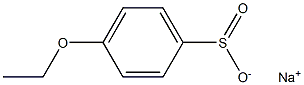 sodium 4-ethoxybenzene-1-sulfinate Struktur