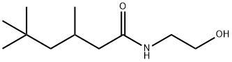 N-(2-hydroxyethyl)-3,5,5-trimethylhexanamide Struktur