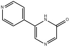 2-Hydroxy-6-(4-pyridyl)pyrazine Struktur