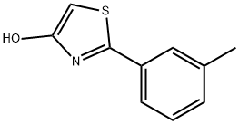 2-(3-Tolyl)-4-hydroxythiazole Struktur