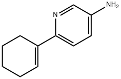 3-Amino-6-(cyclohexenyl)pyridine Struktur