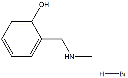 2-[(methylamino)methyl]phenol hydrobromide Struktur