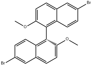 (R)-6,6-Dibromo-2,2-dimethoxy-1,1-binaphthalene Struktur