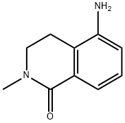 5-amino-2-methyl-3,4-dihydroisoquinolin-1(2H)-one Struktur