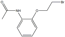 N-[2-(2-bromoethoxy)phenyl]acetamide Struktur