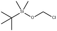 TERT-BUTYL(CHLOROMETHOXY)DIMETHYLSILANE Struktur