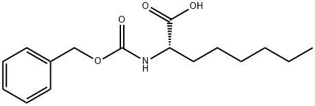 (S)-2-[(Carbobenzoxy)Amino]-Octanoic Acid Struktur