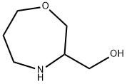 1,4-Oxazepine-3-methanol, hexahydro- Struktur