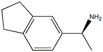 (1S)-1-(2,3-DIHYDRO-1H-INDEN-5-YL)ETHANAMINE Struktur