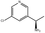 (1R)-1-(5-CHLORO(3-PYRIDYL))ETHYLAMINE Struktur