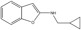 (1R)BENZO[D]FURAN-2-YLCYCLOPROPYLMETHYLAMINE Struktur