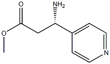 METHYL (3S)-3-AMINO-3-(4-PYRIDYL)PROPANOATE Struktur