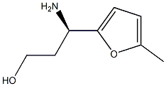 (3R)-3-AMINO-3-(5-METHYL(2-FURYL))PROPAN-1-OL Struktur