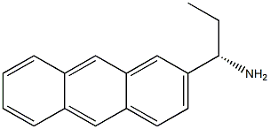 (1S)-1-(2-ANTHRYL)PROPYLAMINE Struktur