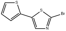 2-Bromo-5-(2-thienyl)thiazole Struktur