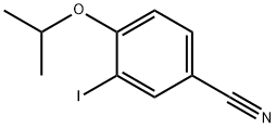 3-Iodo-4-isopropoxybenzonitrile Struktur