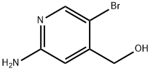 2-Amino-5-bromo-4-(hydroxymethyl)pyridine Struktur