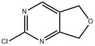 2-CHLORO-5,7-DIHYDROFURO[3,4-D]PYRIMIDINE Struktur