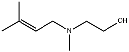 2-[methyl(3-methylbut-2-en-1-yl)amino]ethan-1-ol Struktur