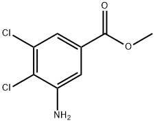 Methyl 3-aMino-4,5-dichlorobenzoate Struktur