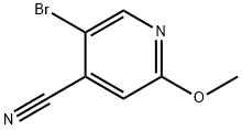 5-Bromo-2-methoxyisonicotinonitrile Struktur