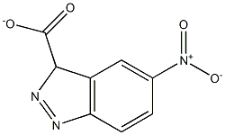 5-nitro-3H-indazole-3-carboxylate Struktur