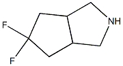 5,5-difluorooctahydrocyclopenta[c]pyrrole Struktur