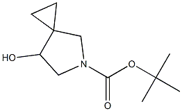 tert-butyl 7-hydroxy-5-azaspiro[2.4]heptane-5-carboxylate Struktur