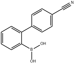 (4'-CYANO-[1,1'-BIPHENYL]-2-YL)BORONIC ACID Struktur