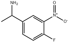 1-(4-Fluoro-3-nitrophenyl)ethanamine Struktur